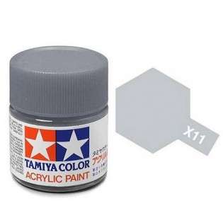 Tamiya X 11 Chrome Silver Gloss Acryl 23ml