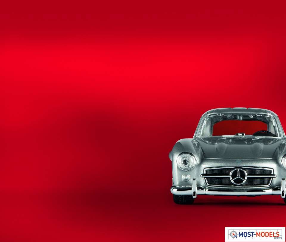 1:43 Franzis 67129-5 Mercedes-Benz 300 SL Advent Calender