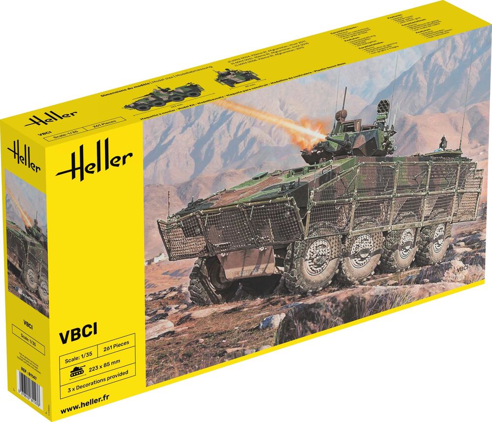 1:35 Heller 81147 VBCI - Armoured Vehicle for Infantry Combat