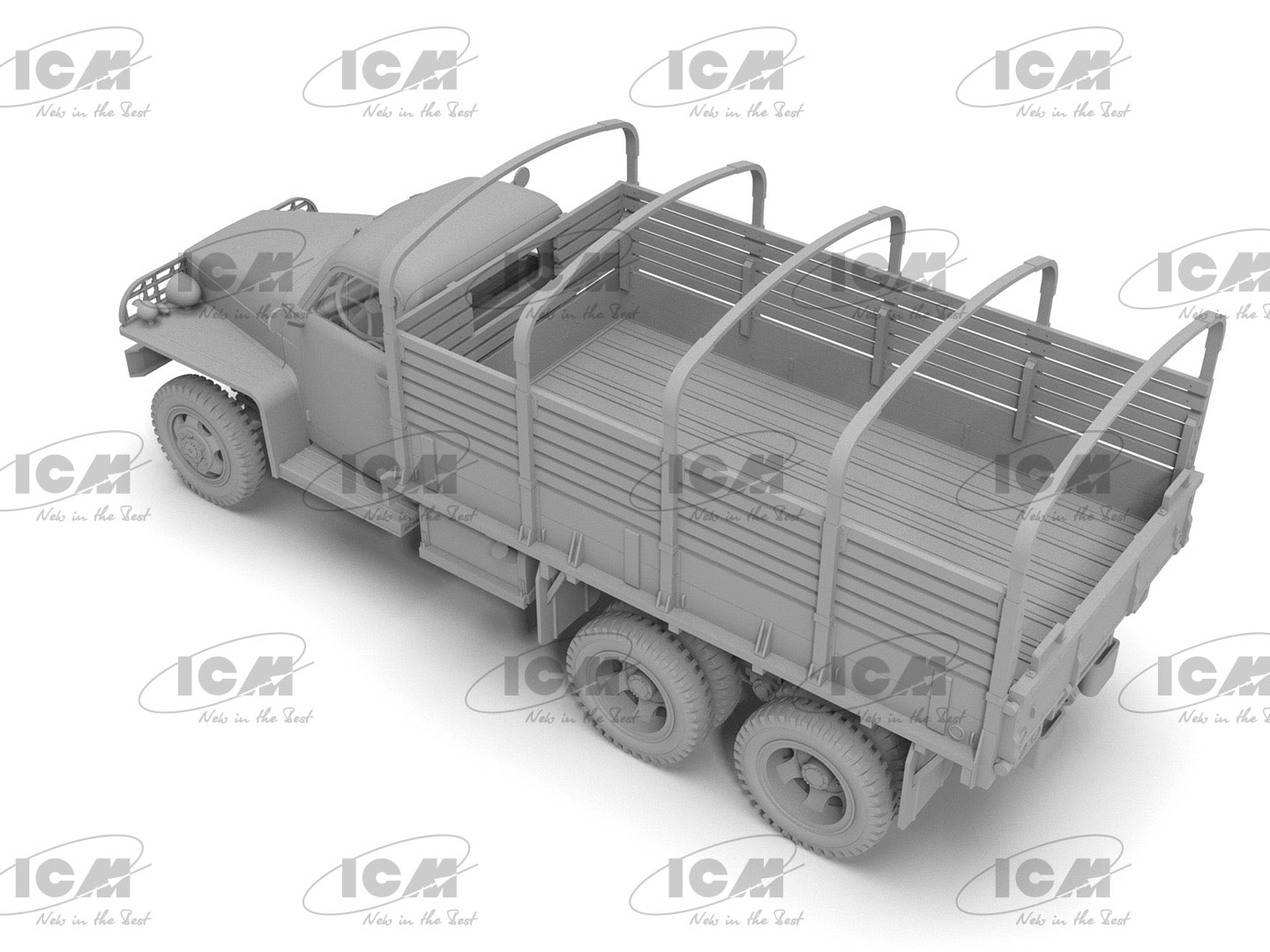 1:35 ICM 35490 US military truck Studebaker US-6-U3