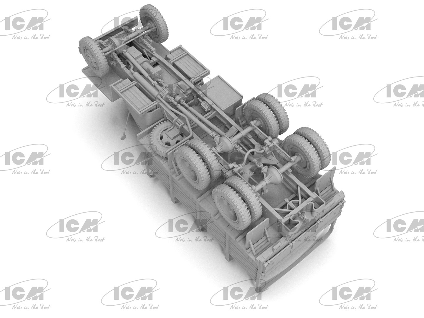 1:35 ICM 35490 US military truck Studebaker US-6-U3