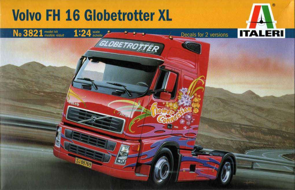 Italeri 3940 Volvo FH4 Globetrotter XL Maquette de camion 1:24