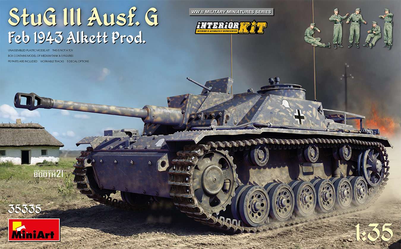 1:35 MiniArt 35335 StuG III Ausf. G Feb 1943 Alkett Prod.