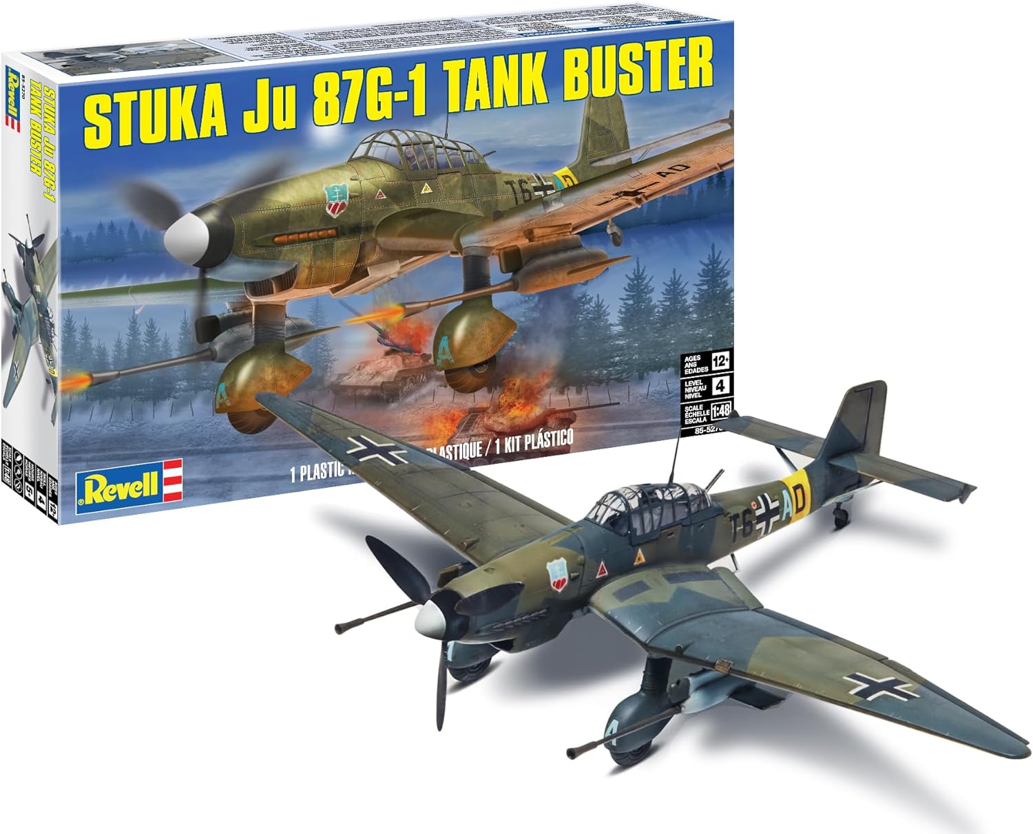 1:48 Revell 15270 Junkers Stuka JU 87G-1