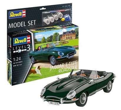 jaguar xke plastic model kit