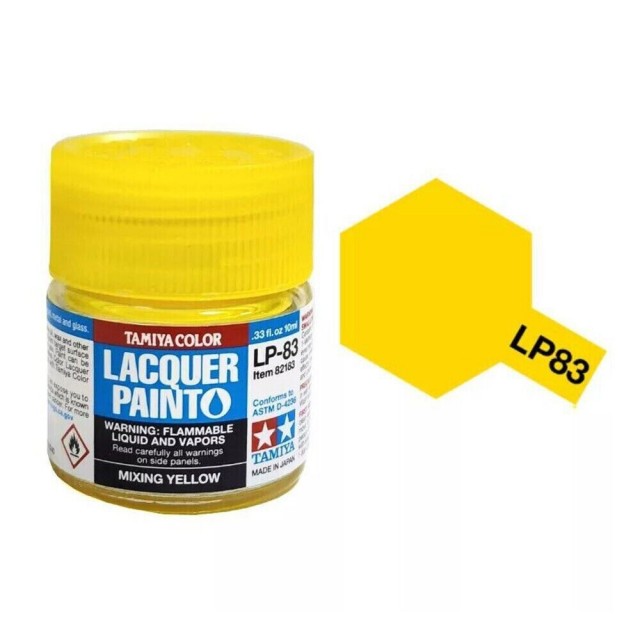 Peinture maquette tamiya LP-83 Mixing Yellow