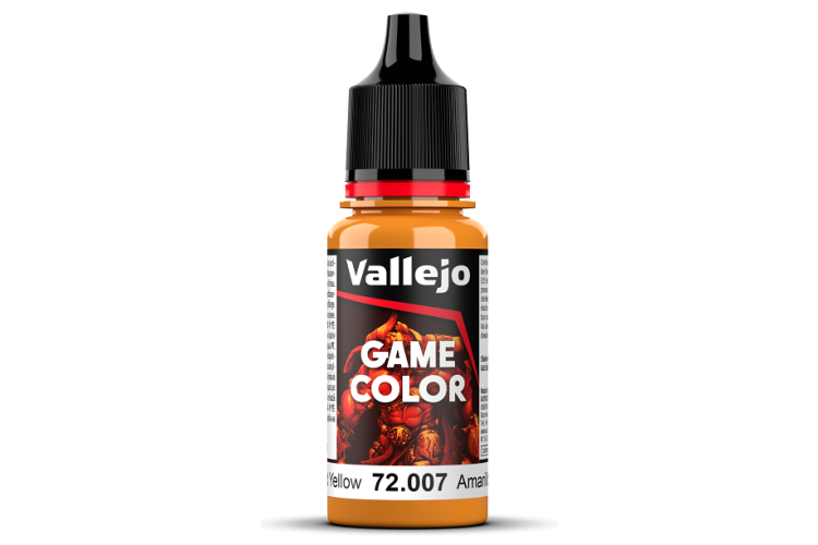 Vallejo 72007 Game Color - Gold Yellow - Acryl - 18ml - 015 72007 game color newic 1 - VAL72007-XS