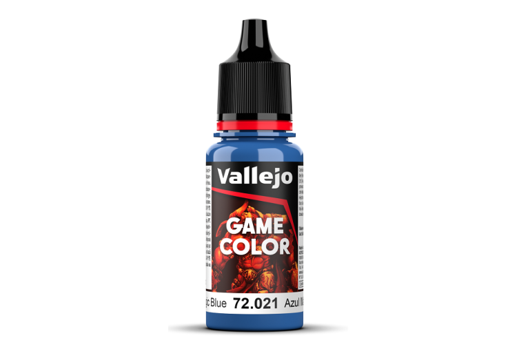 Vallejo 72021 Game Color - Magic Blue - Acryl - 18ml - 039 72021 game color newic 1 - VAL72021-XS