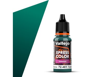 Vallejo 72481 Xpress Color- Heretic Turquoise - Acryl - 18ml - 057 vallejo xpress color 72481 newic - VAL72481-XS