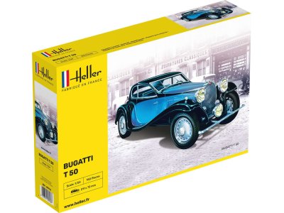 1:24 Heller 80706 Bugatti T-50 - 1000807060 - HEL80706