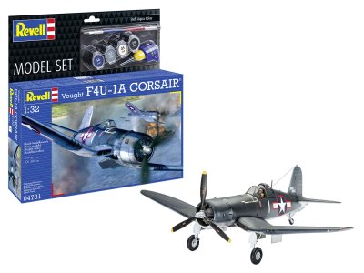 1:32 Revell 64781 Vought F4U-1A CORSAIR - Propeller Aircraft - Model Set - 64781 01 - REV64781