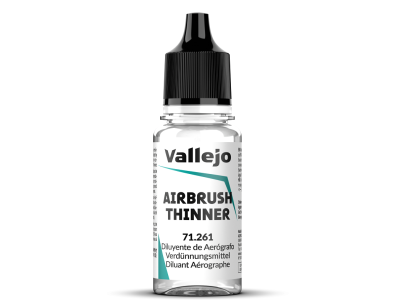 Vallejo 71261 Airbrush Thinner - 18ml - 71261 airbrush thinner 18ml newic - VAL71261-XS