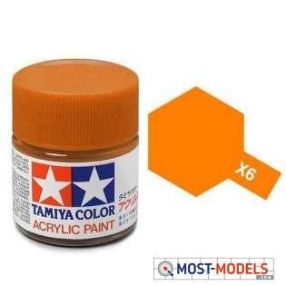 Tamiya X-6 Orange - Gloss - Acryl - 23ml - 81006 1 315x315 1 - TAM81006