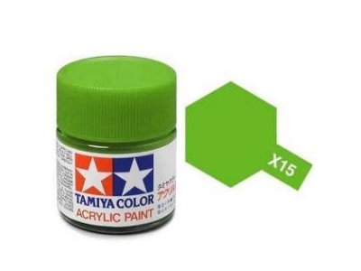 Tamiya X-15 Light Green - Gloss - Acryl - 23ml - 81015 1 315x315 - TAM81015