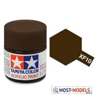 Tamiya XF-10 Brown - Matt - Acryl - 23ml - 81310 1 315x315 1 - TAM81310