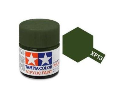 Tamiya XF-13 Japanese Army Green - Matt - Acryl - 23ml - 81313 1 315x315 - TAM81313