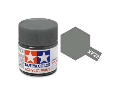 Tamiya XF-22 Royal Marine Grey - Matt - Acryl - 23ml - 81322 1 315x315 - TAM81322