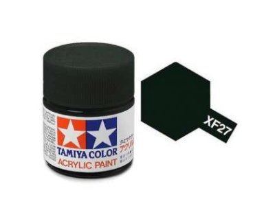 Tamiya XF-27 Black Green - Matt - Acryl - 23ml - 81327 1 315x315 - TAM81327