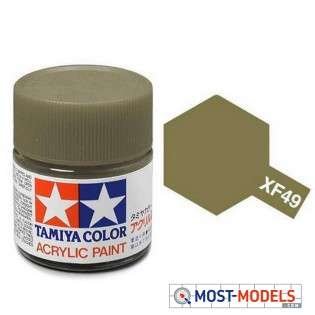 Tamiya XF-49 Khaki - Matt - Acryl - 23ml - 81349 1 315x315 1 - TAM81349