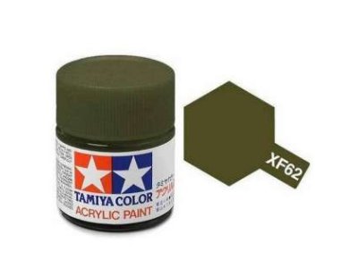 Tamiya XF-62 Brown Olive Drab - Matt - Acryl - 23ml - 81362 1 315x315 - TAM81362