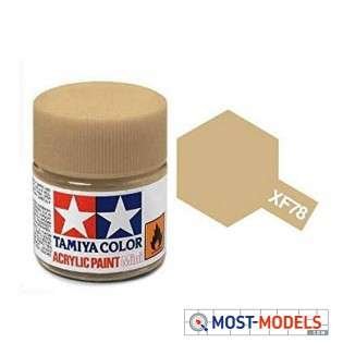 Tamiya XF-78 Wooden Deck Tan - Matt - Acryl - 10ml - 81778 1 315x315 1 - TAM81778-XS