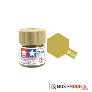 Tamiya XF-88 Dark Yellow - Matt - Acryl - 10ml - 81788 1 315x315 1 - TAM81788-XS