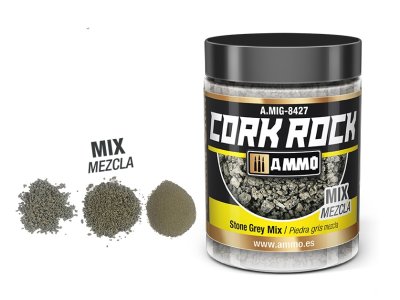 AMMO MIG 8427 Cork Rock Stone Grey - Mix - Terraform - 100ml - A mig 8427 - MIG8427