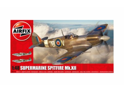 1:48 Airfix 05117A Supermarine Spitfire Mk.XII - A05117a 1 - AF05117A