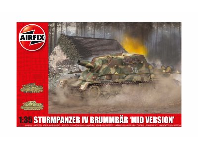 1:35 Airfix 1376 Sturmpanzer IV Brummbar Mid Version - A1376 1 - AF1376