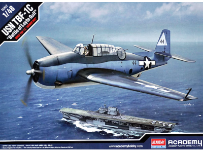 1:48 Academy 12340 TBF-1C Plane -Battle of Leyte Gulf - Aca12340 - ACA12340
