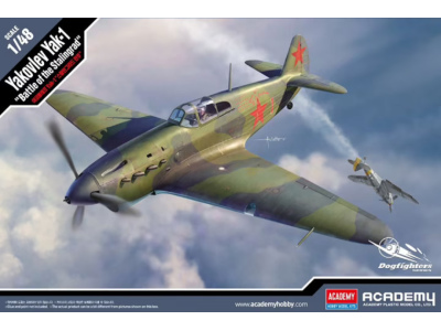 1:48 Academy 12343 Yakovlev Yak-1 Plane - Battle of Stalingrad - Aca12343 - ACA12343