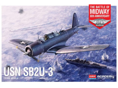 1:48 Academy 12350 USN SB2U-3 - The Battle of Midway 80th Anniversary - Aca12350 - ACA12350