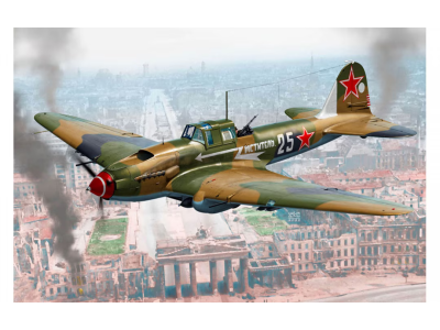 1:48 Academy 12357 Ilyushin Il-2 Stormovik Il-2m3 'Berlin 1945' - Propeller Aircraft - Aca12357 1 - ACA12357