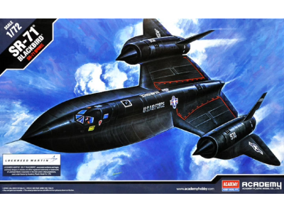 1:72 Academy 12448 Lockheed SR-71 Blackbird - Limited Edition - Aca12448 - ACA12448