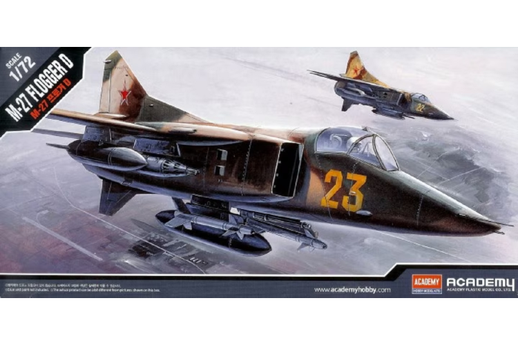 1:72 Academy 12455 MiG-27 Flogger D Plane - Aca12455 1 - ACA12455