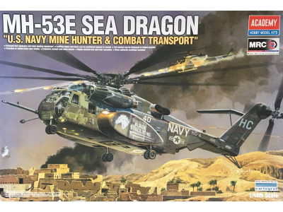 1:48 Academy 12703 MH-53E Sea Dragon - U.S. Navy Mine Hunter - Combat Transport - Aca12703 - ACA12703