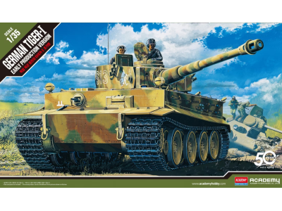 1:35 Academy 13239 German Tiger-I Tank - Early Production Version - Aca13239 1 - ACA13239