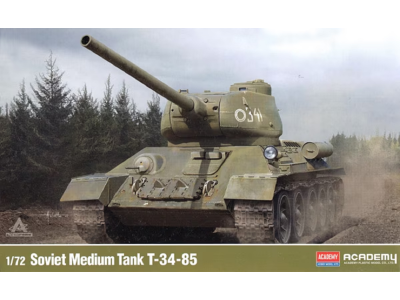 1:72 Academy 13421 Soviet Medium Tank T-34-85 - Aca13421 - ACA13421