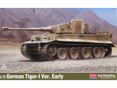 1:72 Academy 13422 Tiger I early Tank - Aca13422 - ACA13422
