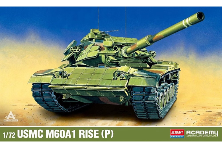 1:72 Academy 13425 M60A1 RISE (P) Tank - Aca13425 1 - ACA13425