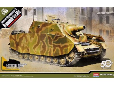 1:35 Academy 13525 German Strumpanzer IV Brummbar Ver.Mid - Aca13525 - ACA13525