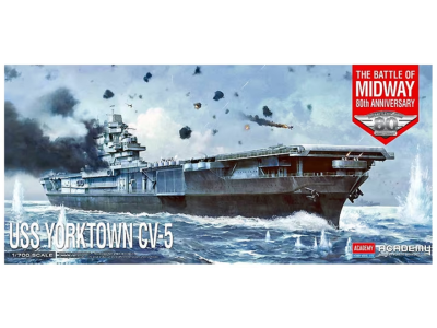 1:700 Academy 14229 USS Yorktown CV-5 - The Battle of Midway 80th anniversary - Aca14229 - ACA14229