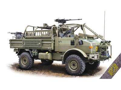 1:72 ACE 72458 4x4 Unimog for long-range Patrol Missions JACAM - Ace72458 - ACE72458