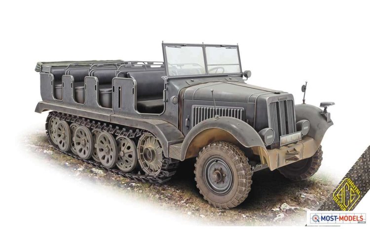 1:72 ACE 72567 SdKfz.6 Zugkraftwagen 5t Pionier - Ace72567 1 - ACE72567