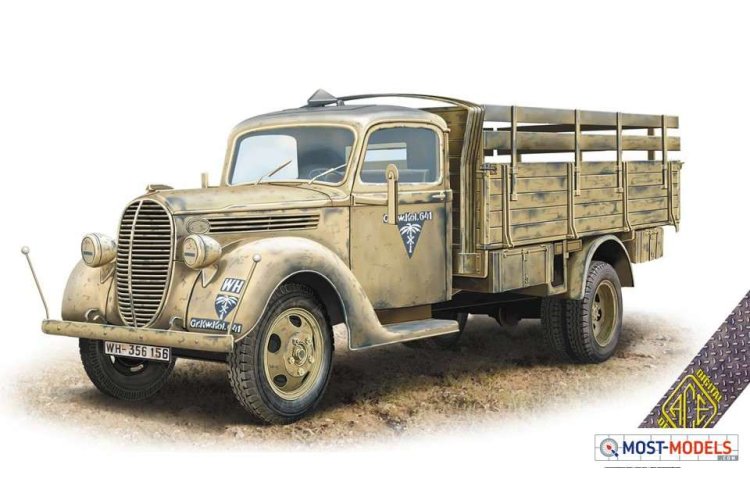 1:72 ACE 72580 G917T 3t German Cargo truck (mod.1939) - Ace72580 1 - ACE72580