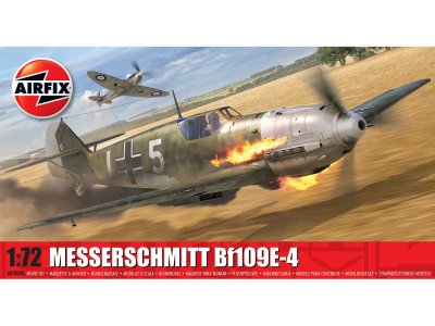 1:72 Airfix 01008B Messerschmitt Bf109E-4 - Aircraft - Af01008b - AF01008B