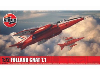 1:72 Airfix 02105 Folland GNAT T.1 Plane - Af02105 - AF02105