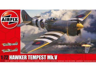 1:72 Airfix 02109 Hawker Tempest Mk.V Plane - Af02109 1 - AF02109