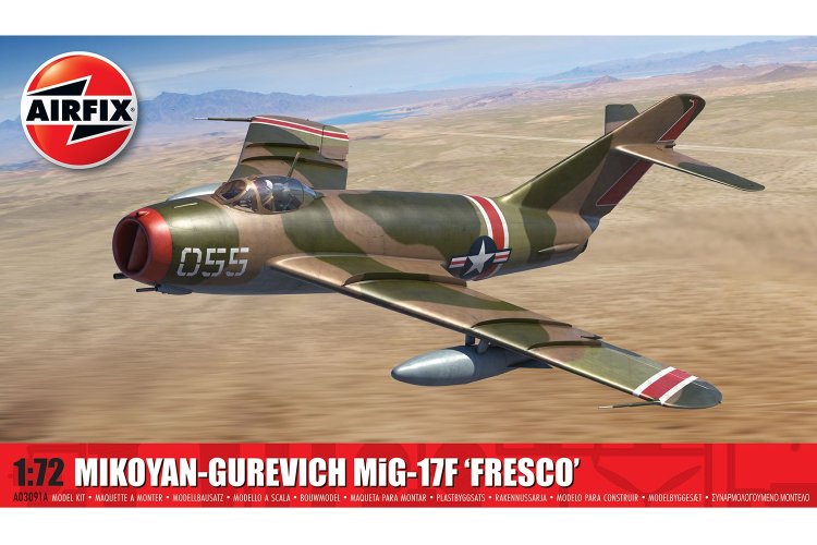 1:72 Airfix 03091A Mikoyan-Gurevich MiG-17F 'Fresco' - Aircraft - Af03091a 1 - AF03091A