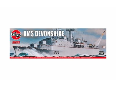 1:600 Airfix 03202V HMS Devonshire Ship - Af03202v 1 - AF03202V